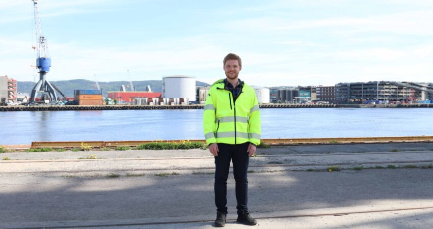 Vegard Olsen er ansatt som ny havneinspektør ved Drammen Havn.