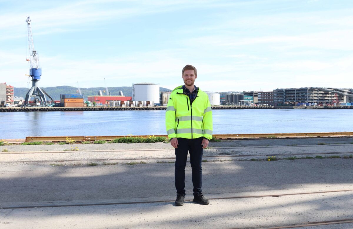Vegard Olsen er ansatt som ny havneinspektør ved Drammen Havn.